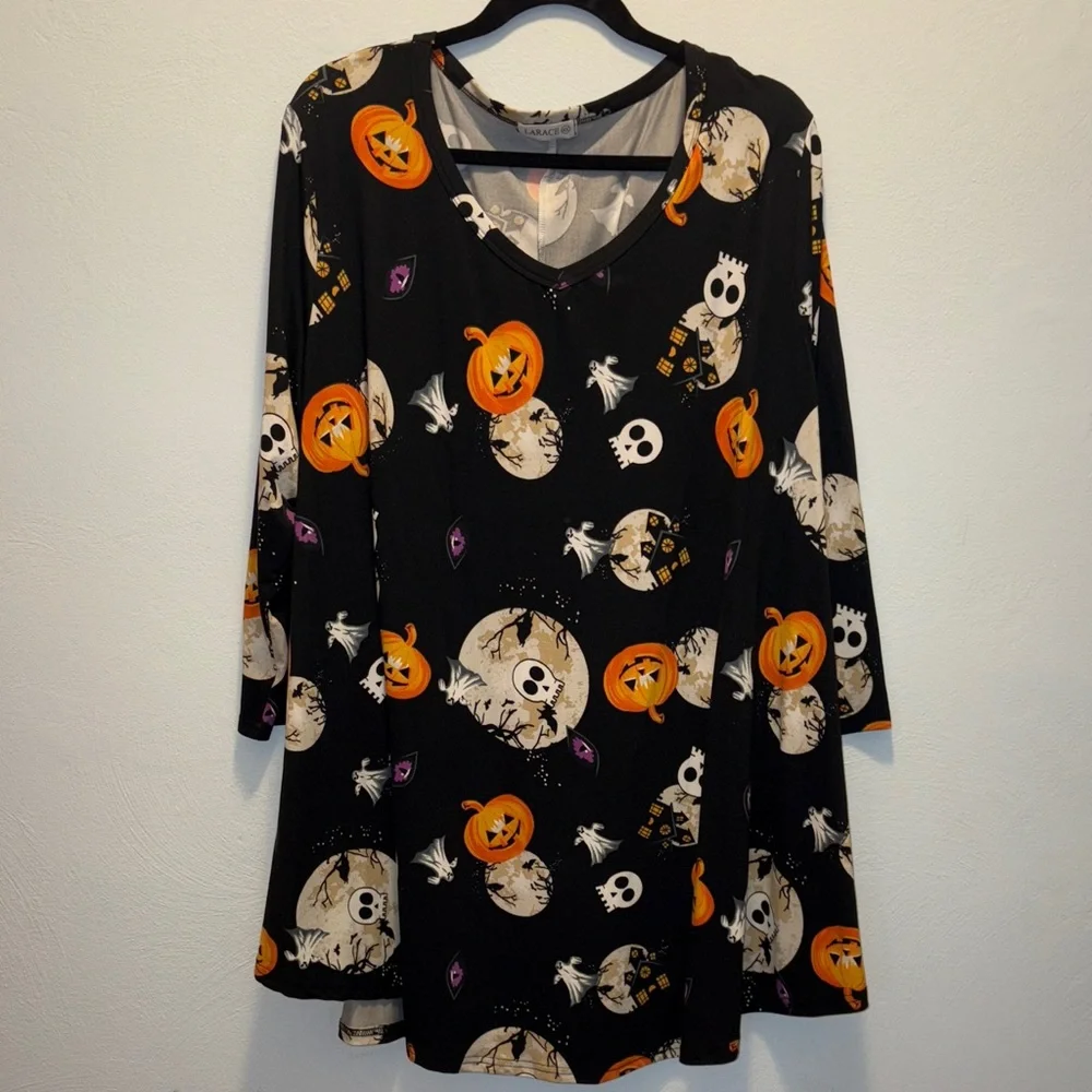 Halloween Themed Shirt - Picture 1 of 3